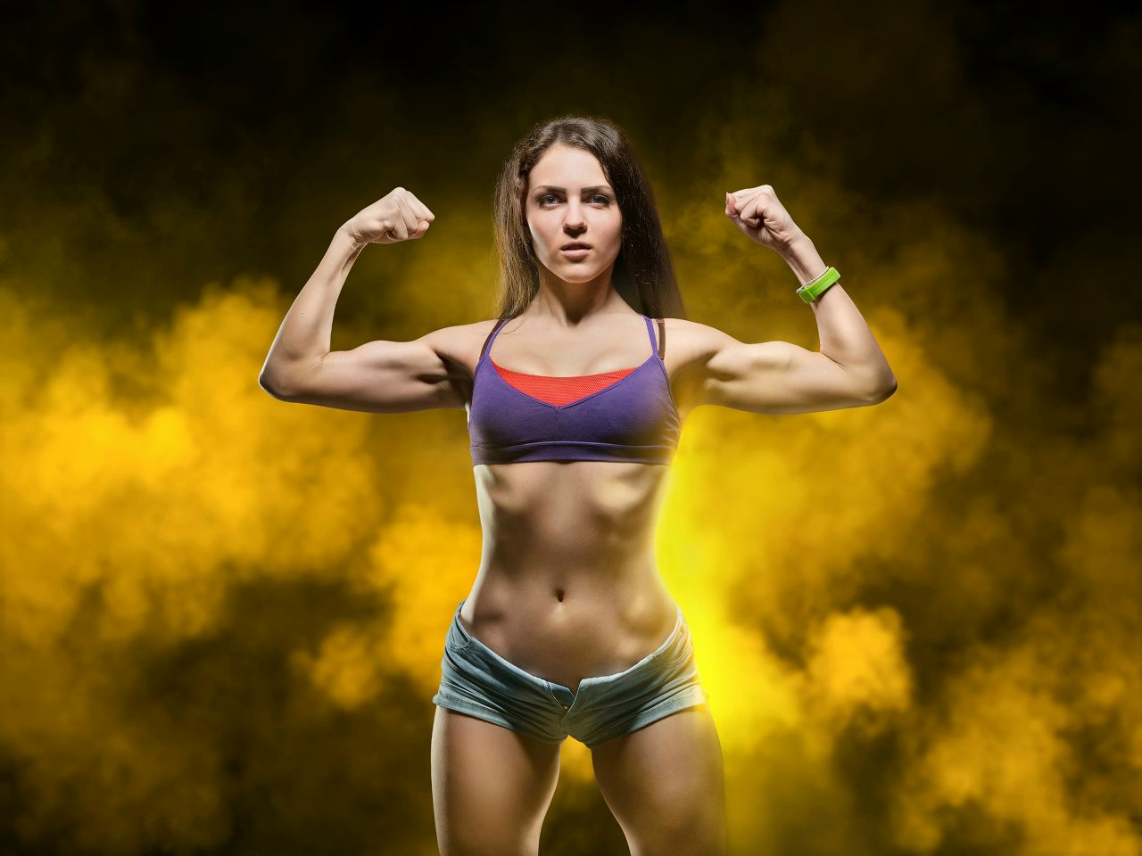 Athletic girls in Pinlan